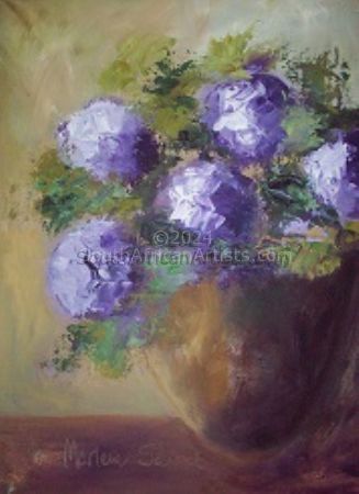Purple Flowers 593
