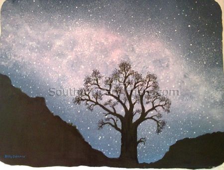 Baobab And The Milky Way