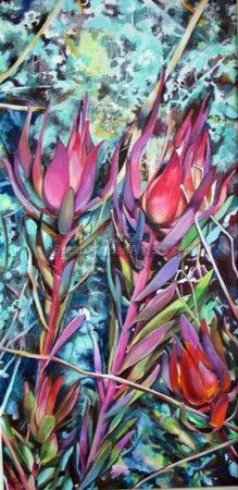 Vibrant Protea