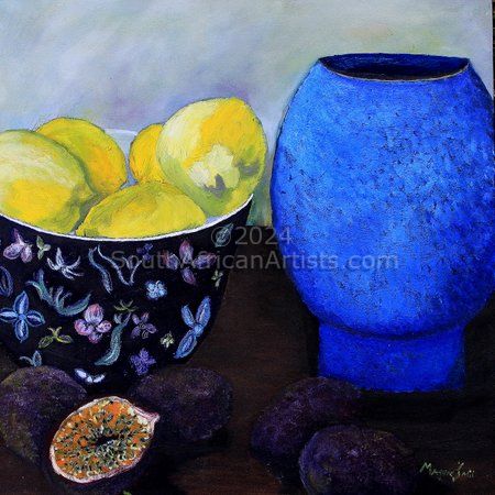 Still Life with Lemons and Passion Fruit 