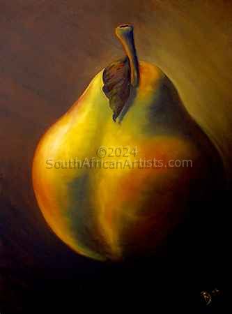 Self Portrait as a Pear