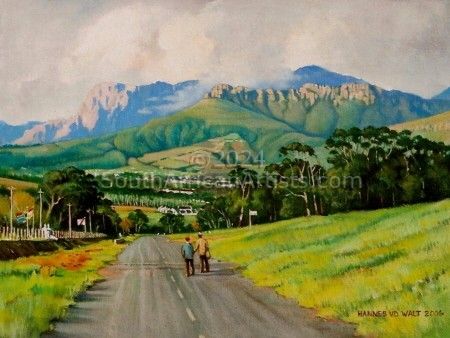 Stellenbosch from Bonniemile