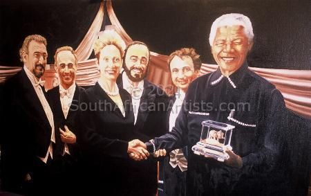 Mandela and three tenors