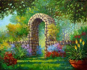 "Angie's Garden Archway"