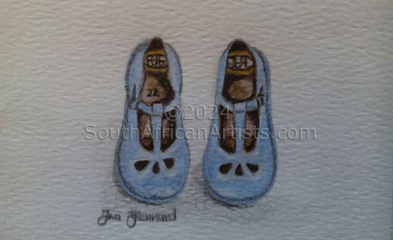 Blue Shoes Miniature