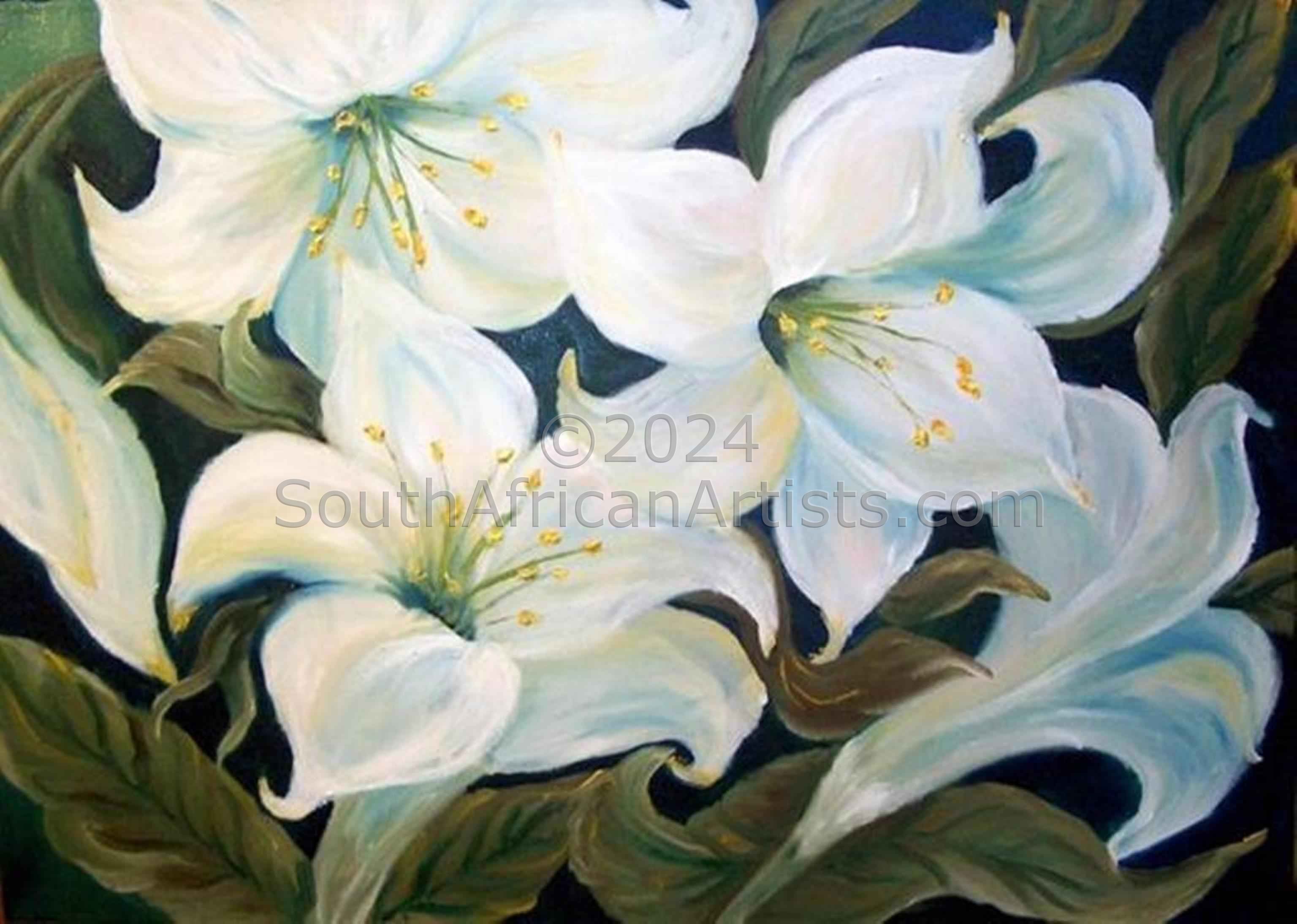 The White Lilies