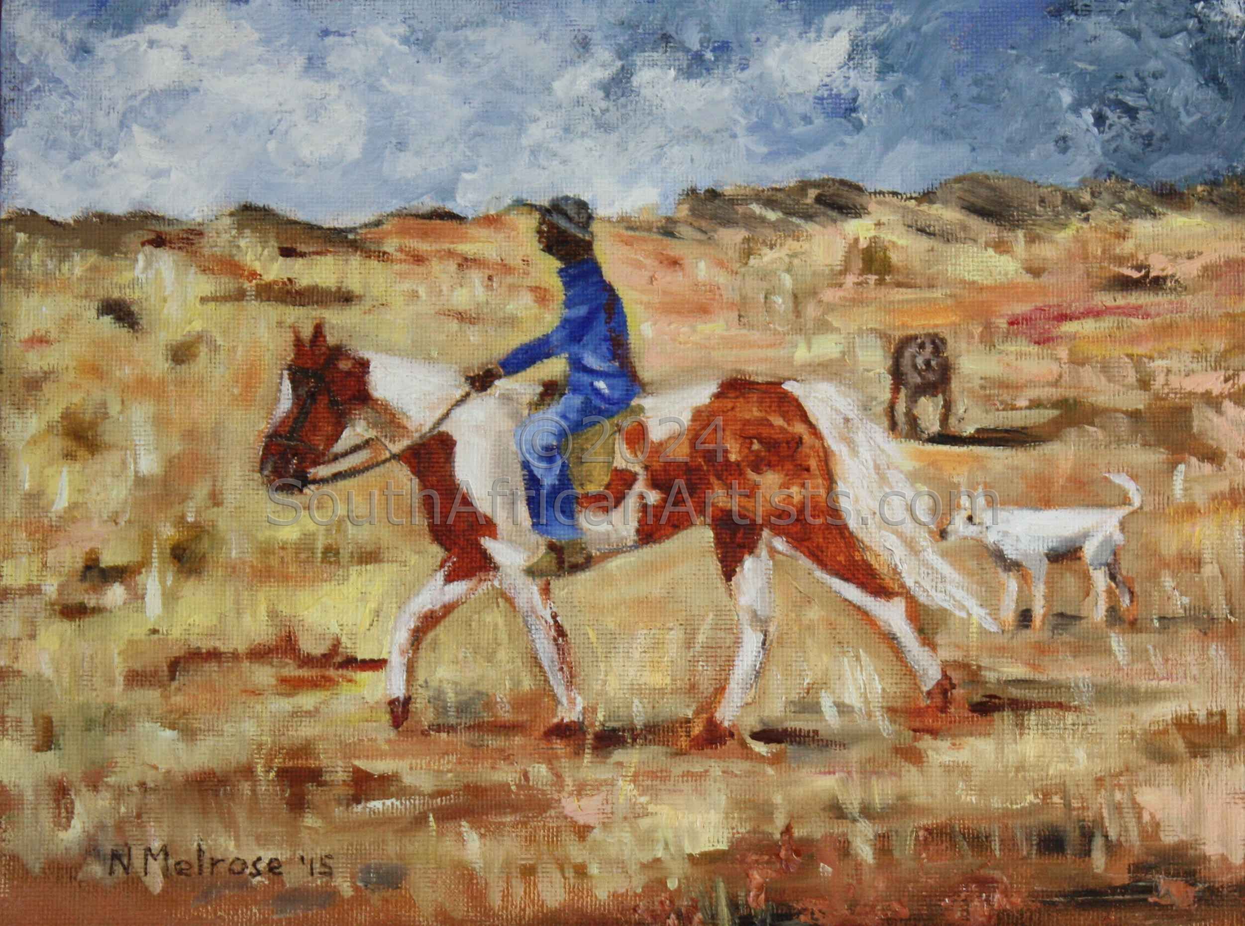 Rancher on Horseback