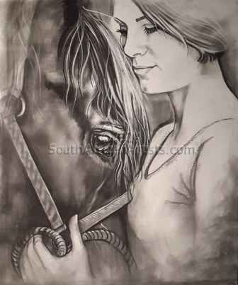 Girl with Horse