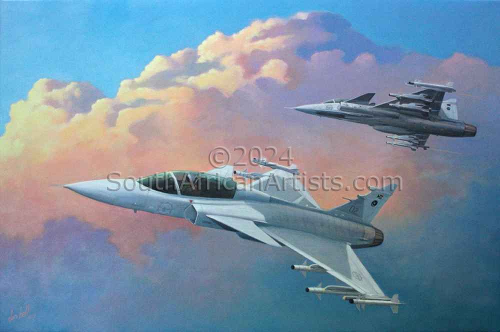 SAAF Saab Gripen C 2 Squadron