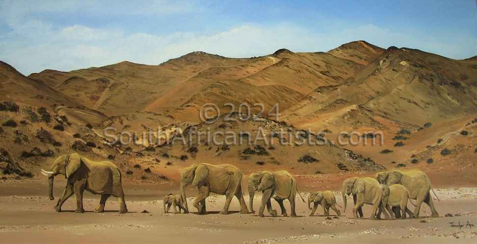 The Desert Elephants Namibia