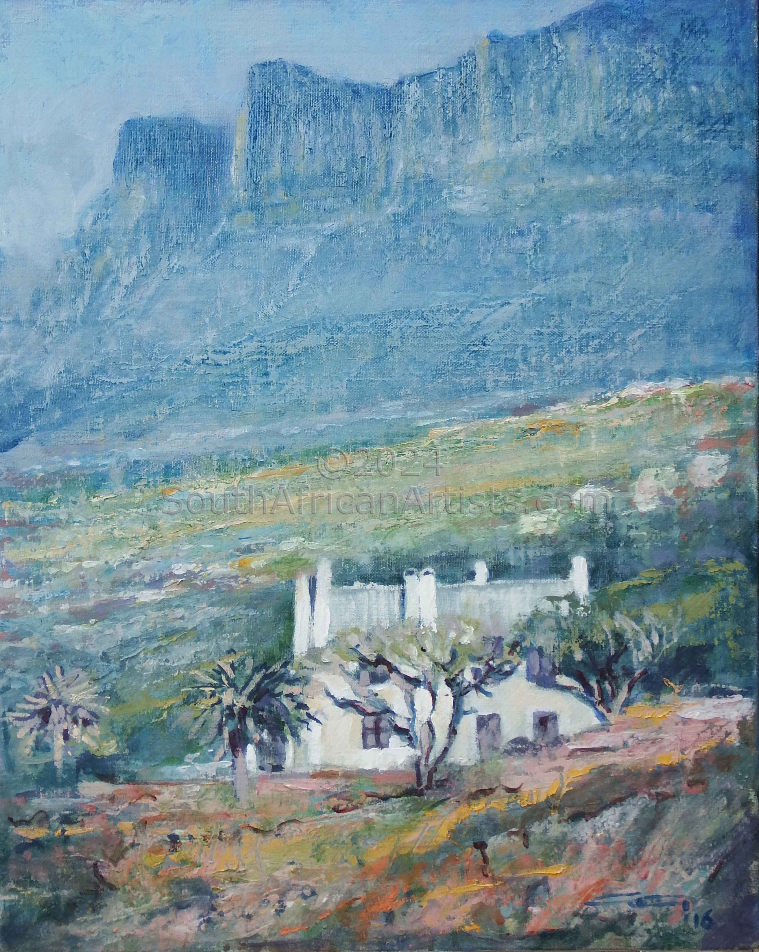 Cape Homestead and Mountains