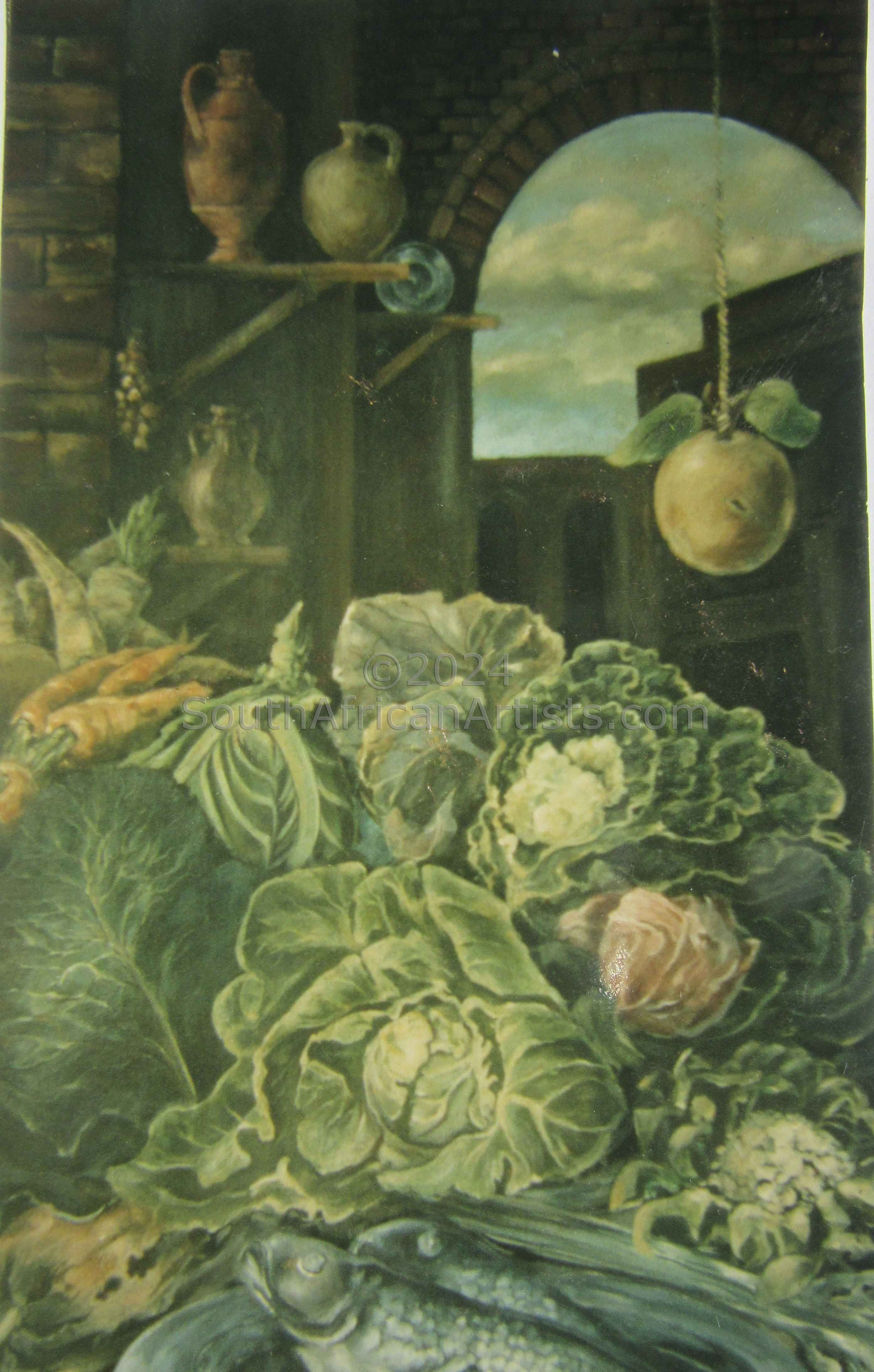 Still Life with Cabbage