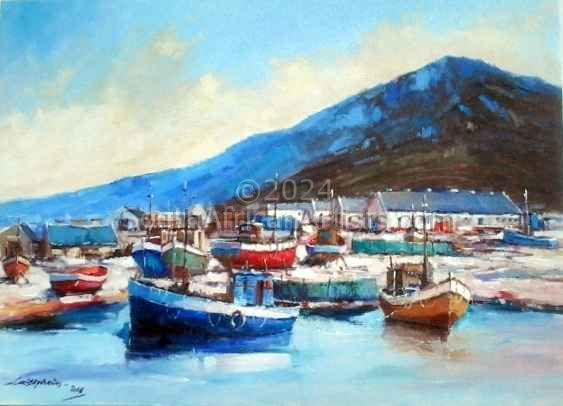Old Houtbay Harbour Cape Town