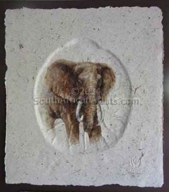 Life Size Elephant Footprint 4