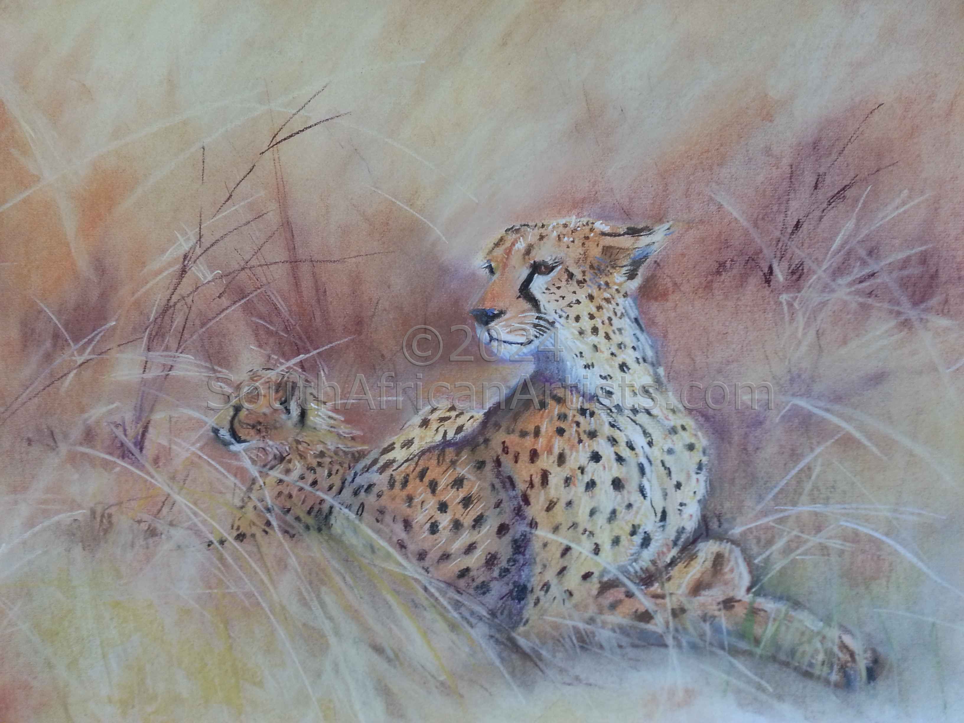 Cheetah Pastel