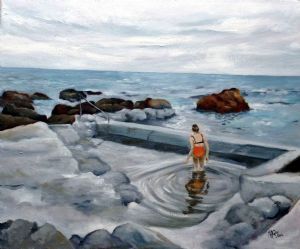 "Grey day at the Pool"