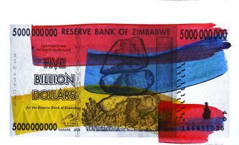"Five Billion Dollar Note Nine Only in Africa"