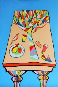 "Tree of Life Stil Life with Three Birds"