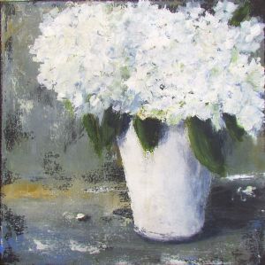 "White Hydrangeas1"
