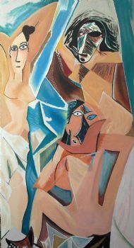 "Picasso Avignon ladies"
