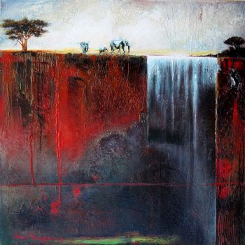 "Elephant, Earth and Water No.2"