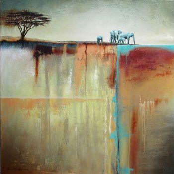 "Elephant, Earth and Water No.3"