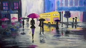 "Purple Umbrella"