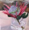 "Protea in Glas"