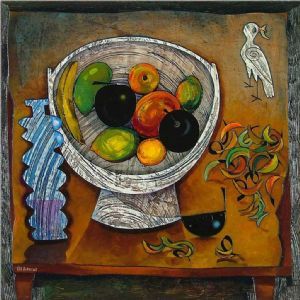 "Still Life with Bird"