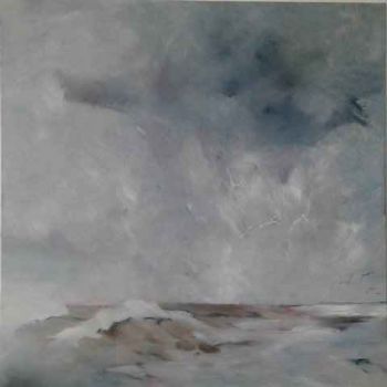 "Seagulls in Flight 1"