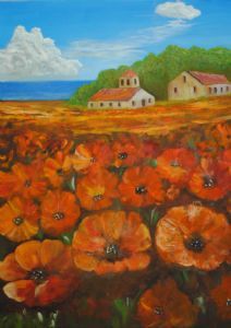 "Poppies At The Sea"