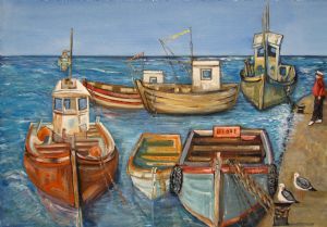 "Boats in the Harbour"