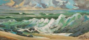 "Seascape Evening"