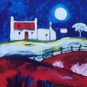 "Moonlit Farm"