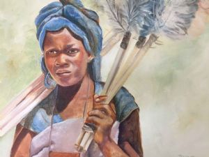 "The Feather Duster Seller"