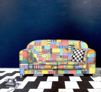 "A Couch Of Color"