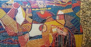 "Fan Art-Isabel Le Roux-Mosaic "
