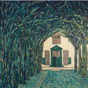"Groot Constantia Oak Trees"