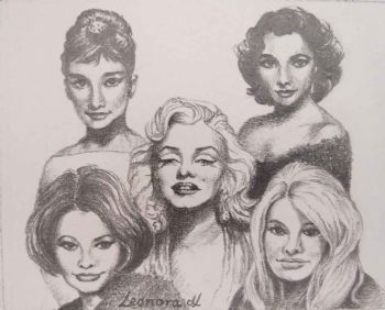 "Miniature- Female Film Legends"