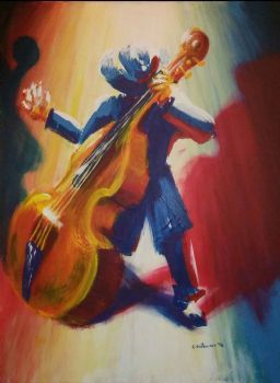 "Jazz Bassist"