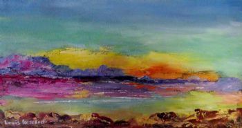 "Sunset Near Water"
