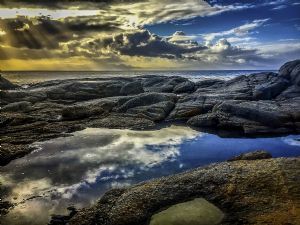 "Boulders Blue"
