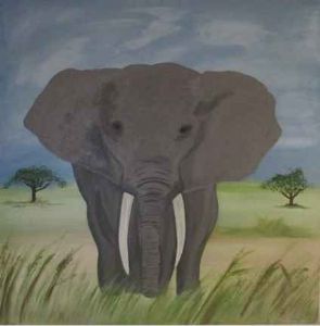 "Serengeti Elephant"
