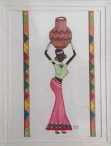 "Carrying a Water pot"