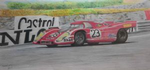 "Porsche 917 1st Win at Le Mans 1970"