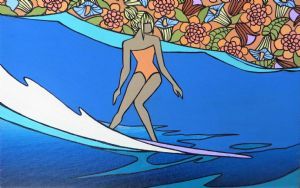 "Surf Betty styling"