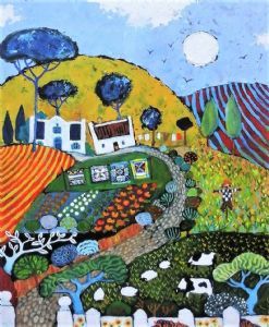 "Farmhouse Scene "
