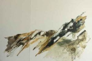 "Rockface  diptych"
