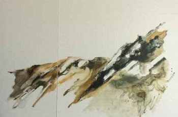 "Rockface  diptych"