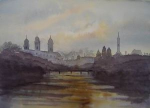 "Sunset on Passau"
